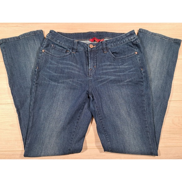 G.I.L.I. Denim - G.I.L.I. Got It Love‎ It Womens Bootcut Jeans Dark Wash Stretch Denim Size 8